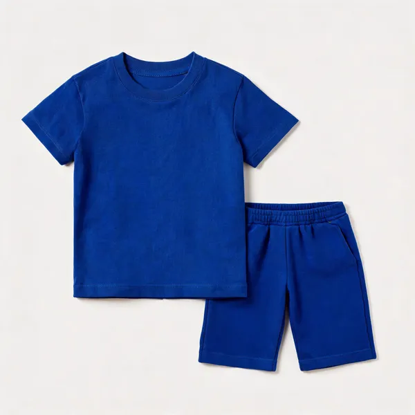 Blue_Relaxed_Fit_T-Shirt_And_Shorts_Set_For_Boys