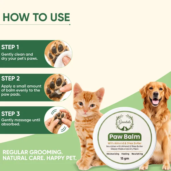 Greentails_Natural_Paw_Balm_15_Gm_-_Pack_Of_3