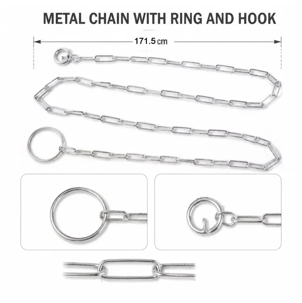 Heavy_Duty_Dog_Chain_Leash_67_Inch_Stainless_Steel