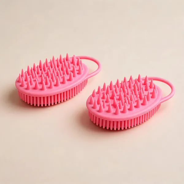 Silicon_Soft_Bristle_Bath_Pet_Brush_For_Dogs_And_Cat_-_Pack_Of_2