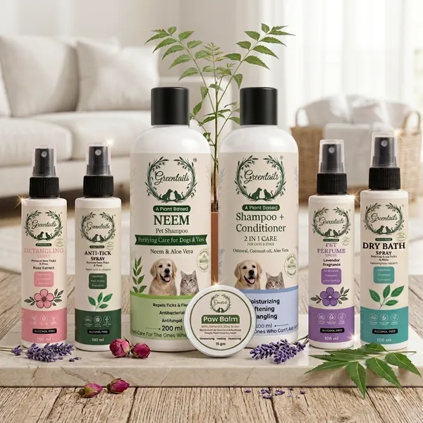 Professional_Pet_Care_Grooming_Kit,_Pack_Of_7_(Neem_Shampoo_200_Ml,_Conditioner+Shampoo_200_Ml,_Anti-Tick_Spray_100_Ml,_Dry_Bath_100_Ml,_Detangling_Spray_100_Ml,_Pet_Perfume_100Ml_And_Paw_Balm_15_Gm)