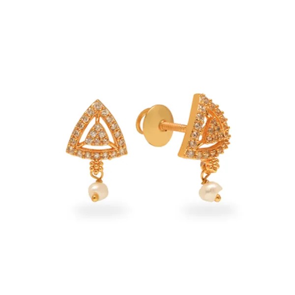 Gold_925_Silver_24K_Gold_Plated_Cz_Pearl_Drop_Earrings_For_Women