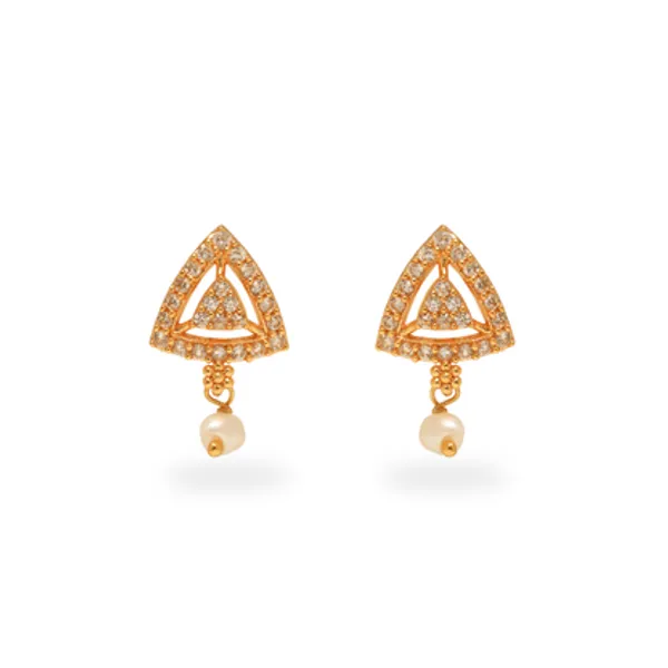 Gold_925_Silver_24K_Gold_Plated_Cz_Pearl_Drop_Earrings_For_Women