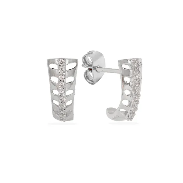 Silver_925_Sterling_Cubic_Zircon_J-Hoop_Earrings_For_Women