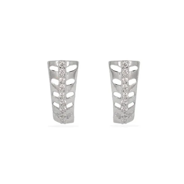 Silver_925_Sterling_Cubic_Zircon_J-Hoop_Earrings_For_Women