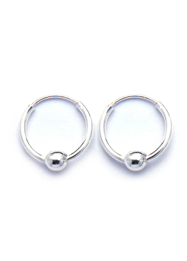 Silver_925_Sterling_Plain_Ball_Hoop_Earrings_For_Women