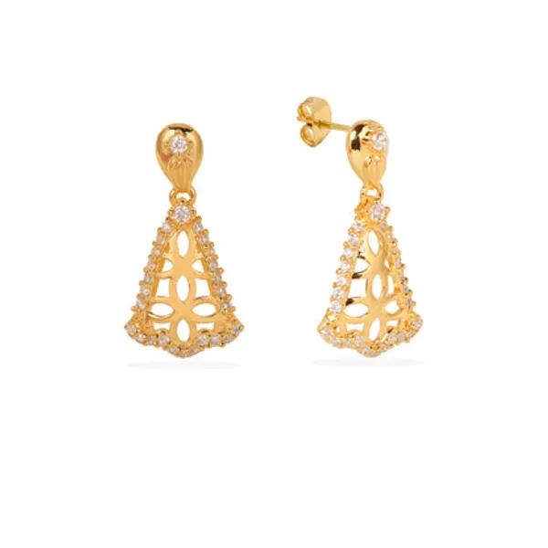 Gold_925_Silver_24K_Gold_Plated_Crystal_Filigree_Bell_Earrings_For_Women