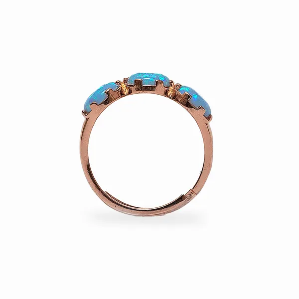 Rose_Gold_925_Silver_Firoza_Stone_Adjustable_Ring_For_Women