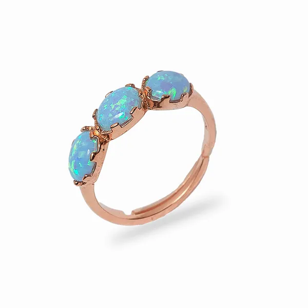 Rose_Gold_925_Silver_Firoza_Stone_Adjustable_Ring_For_Women