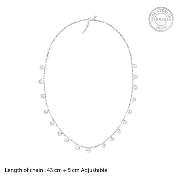 Silver_925_Sterling_Crystal_Drop_Chain_Necklace_For_Women