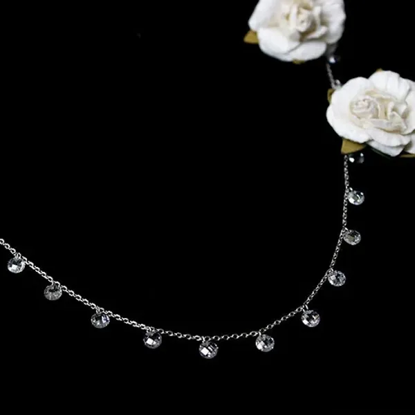 Silver_925_Sterling_Crystal_Drop_Chain_Necklace_For_Women