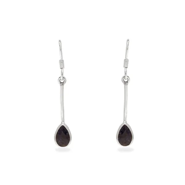 Silver_925_Sterling_Natural_Purple_Stone_Drop_Earrings_For_Women