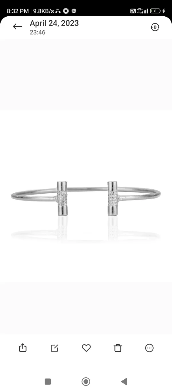 Silver_925_Sterling_Zirconia_Floral_Cuff_Bracelet_For_Women