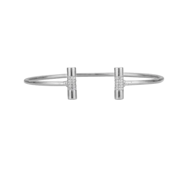 Silver_925_Sterling_Zirconia_Floral_Cuff_Bracelet_For_Women