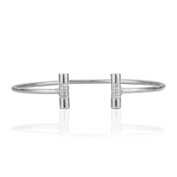 Silver_925_Sterling_Zirconia_Floral_Cuff_Bracelet_For_Women