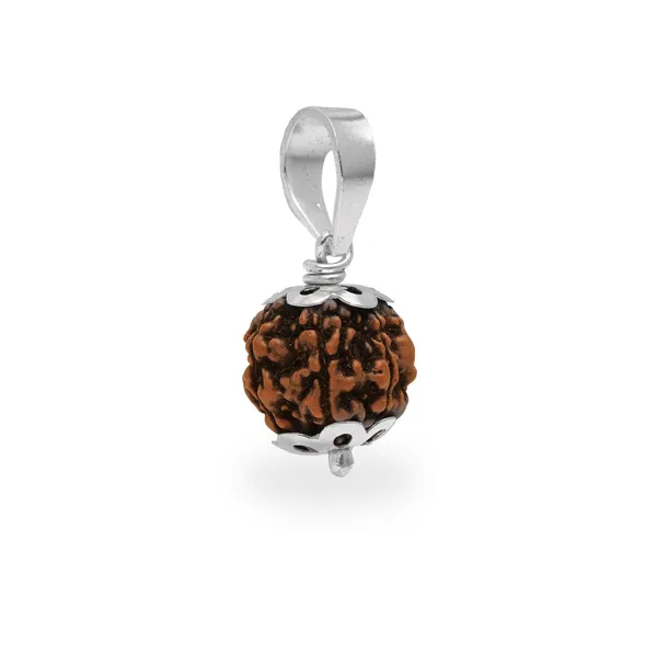 925_Silver_Semi_Precious_Rudraksh_Pendant