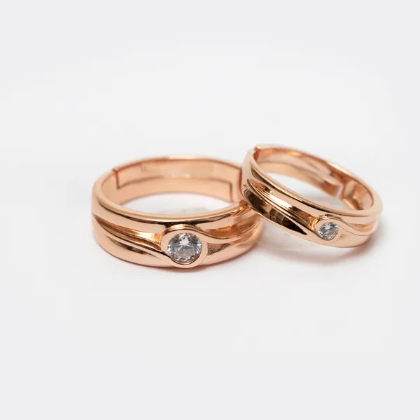 Gold_925_Silver_Zirconia_Solitaire_Couple_Ring_For_Unisex