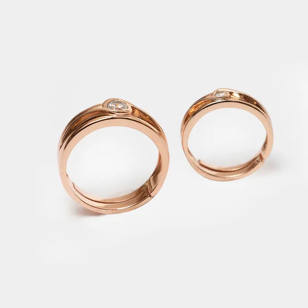 Gold_925_Silver_Zirconia_Solitaire_Couple_Ring_For_Unisex