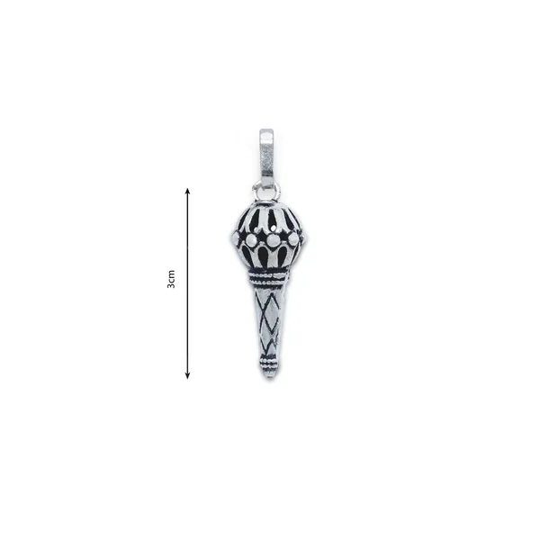925_Silver_Lord_Hanuman_Gada_Pendant