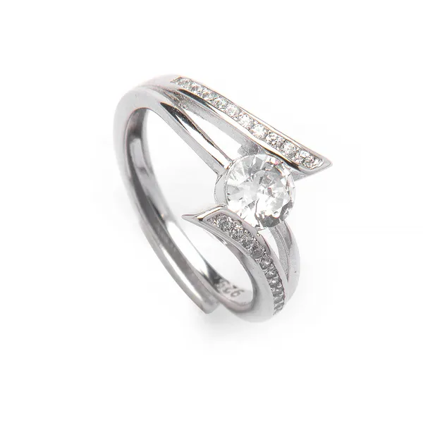 Silver_925_Zircon_Adjustable_Solitaire_Ring_For_Women