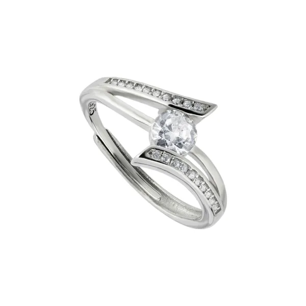 Silver_925_Zircon_Adjustable_Solitaire_Ring_For_Women
