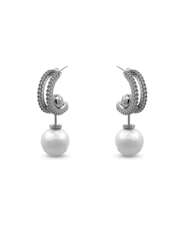 Silver_925_Sterling_Silver_Zircon_4-In-1_Earrings