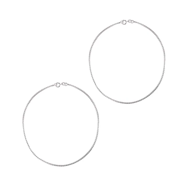 925_Silver_Trio_Anklets_(10.5_Inch_)