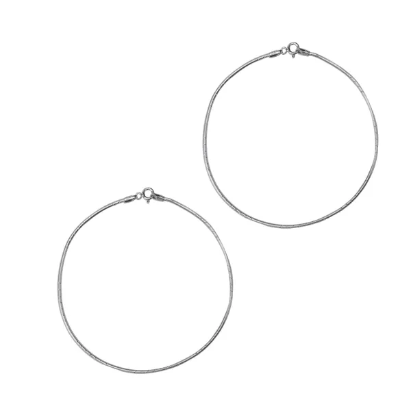 925_Silver_Sleak_Snak_Chain_Anklets_(10.5_Inch_)
