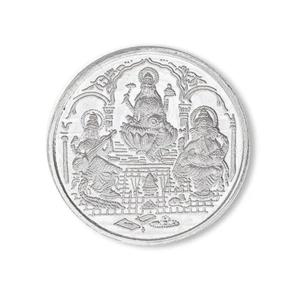 999_Fine_Silver_Ganesha_Lakshmi_Saraswati_Tri_Murthy_Coin_10G