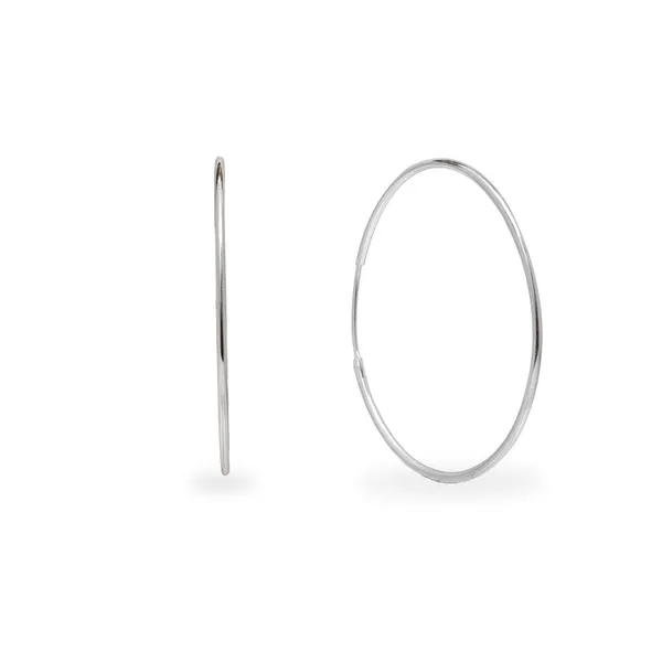 Silver_925_Sterling_Plain_Big_Hoop_Earrings_For_Women