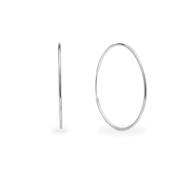 Silver_925_Sterling_Plain_Big_Hoop_Earrings_For_Women