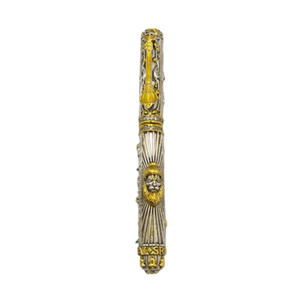 925_Silver_Two-Tone_Hanuman_Bajrangbali_Nakash_Pen