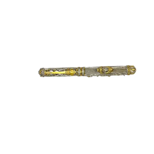 925_Silver_Two-Tone_Hanuman_Bajrangbali_Nakash_Pen