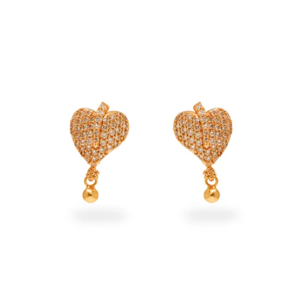 Gold_925_Silver_24K_Gold_Plated_Heart_Stud_Earrings_For_Women