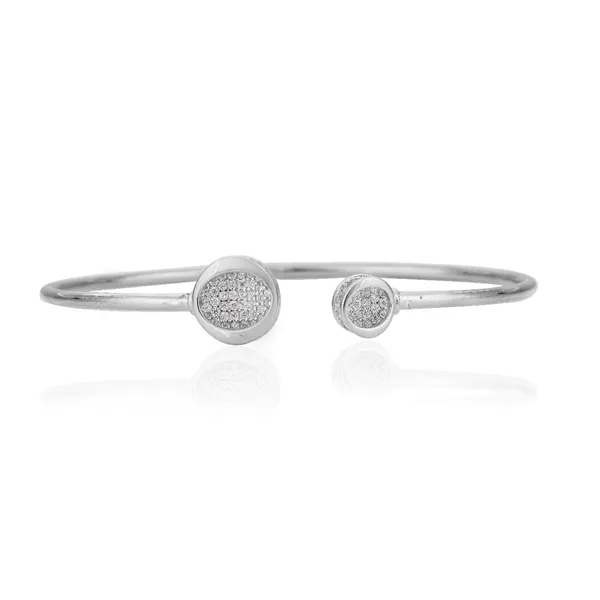 Rose_Gold_925_Silver_Zirconia_Flower_Cuff_Bracelet_For_Women