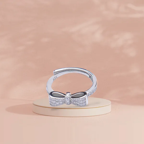 Silver_925_Sterling_Silver_Zircon_Bow_Infinity_Ring_For_Women