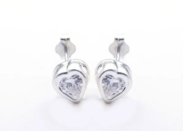 Silver_925_Heart_Design_Stud_Earrings_For_Women