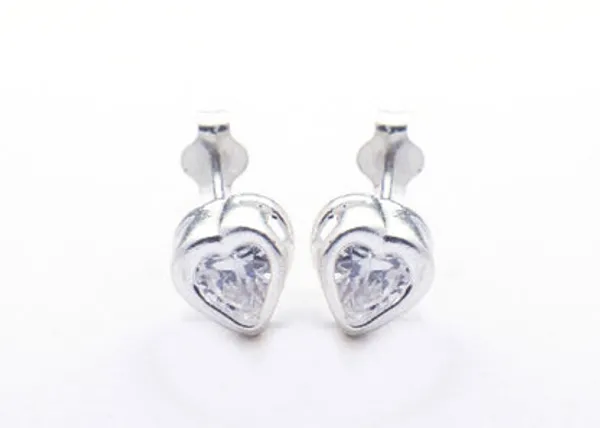 Silver_925_Heart_Design_Stud_Earrings_For_Women