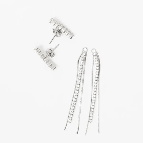 Silver_925_Sterling_Silver_Zircon_2-In-1_Earrings_For_Women