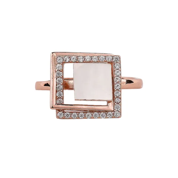 Rose_Gold_925_Sterling_Silver_Zirconia_Square_Cocktail_Ring_For_Women
