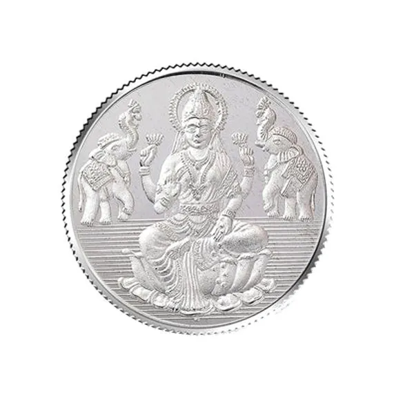 999_Fine_Silver_Lakshmi_Coin_10G