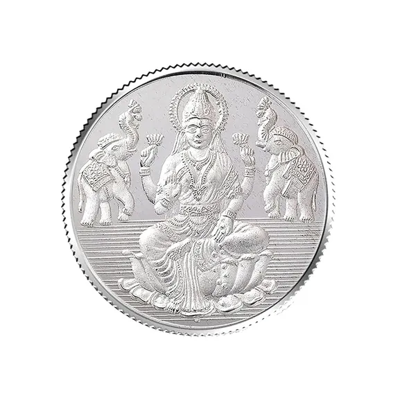 999_Fine_Silver_Lakshmi_Coin_10G