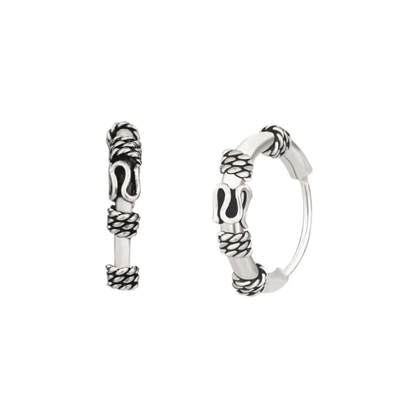 925_Silver_Oxidised_Chain_Belt_Hoops