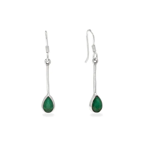 Silver_925_Sterling_Blue_Green_Mixed_Stone_Drop_Earrings_For_Women