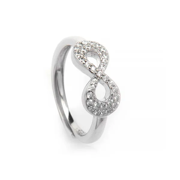 Silver_925_Sterling_Infinity_Zirconia_Adjustable_Ring_For_Women