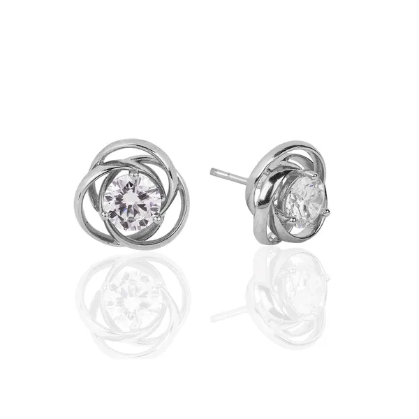 Silver_925_Sterling_Zircon_Flower_Stud_Earrings_For_Women