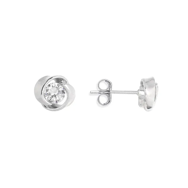 Silver_925_Sterling_Cubic_Zirconia_Square_Stud_Earrings_For_Women
