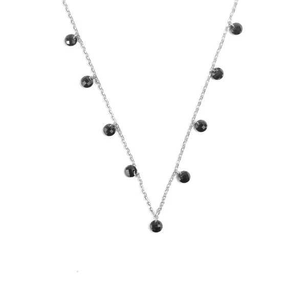 925_Silver_Black_Crystal_Studded_Chain