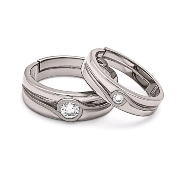 Silver_925_Sterling_Diamond_Cut_Zirconia_Adjustable_Couple_Ring