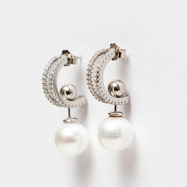Silver_925_Sterling_Silver_Zircon_4-In-1_Earrings_For_Women